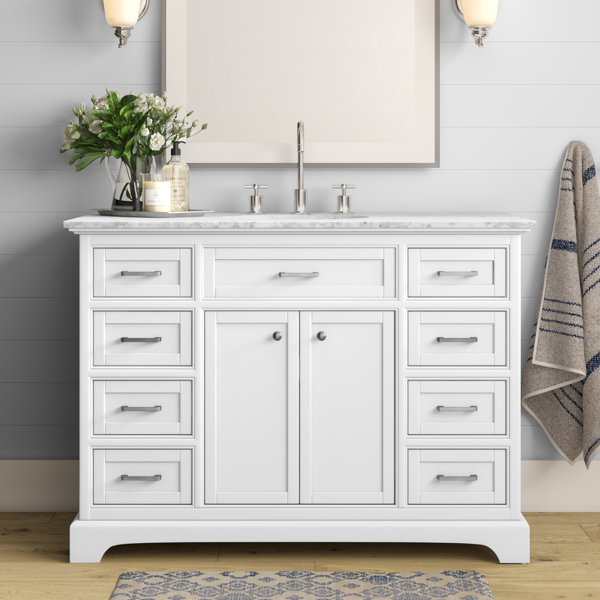 Rossi 48" Single Bathroom Vanity Set & Reviews Joss & Main